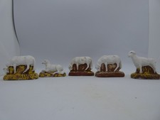 Personnage de crèche - lot de