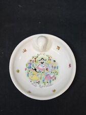 Antique Singer Limoges Porcelain Baby Heated Mouth Plate