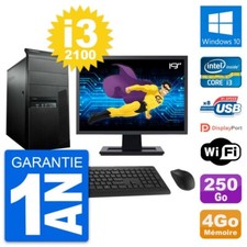 PC Tour Lenovo M91p Ecran 19"