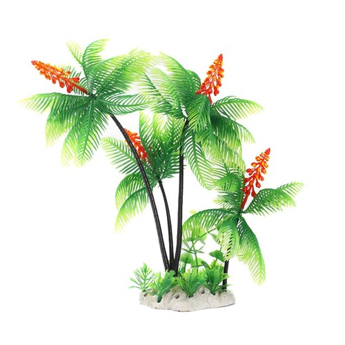 Aquarium plante plastique 33cm - plastique,