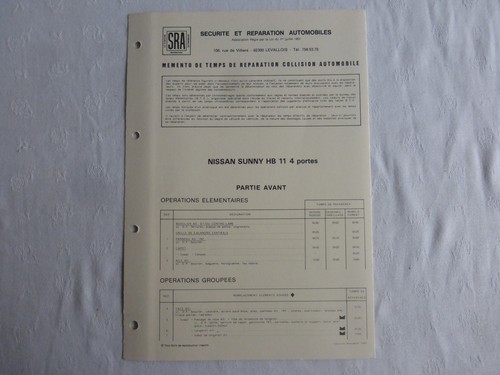 Fiche temps - fiche, de