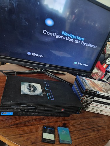 Console playstation fat avec - console,