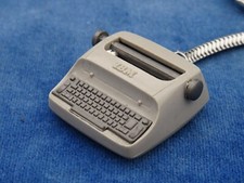 MIGNON Cute RARE TOP ++ PORTE-CLES Key ring - IBM - MACHINE A ECRIRE Typewriter