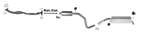 Pot échappement pour - pot,