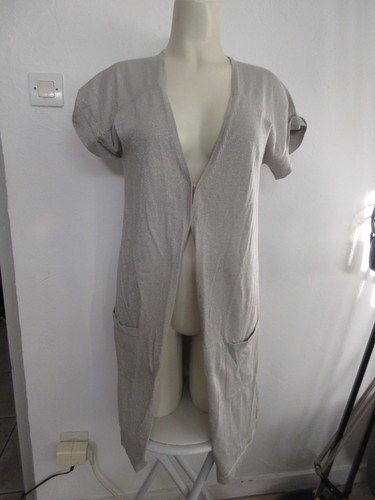 Gilet gris pailleté gérard - gilet,