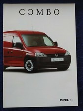 Opel Combo Brochure 2001