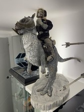 SIDESHOW STAR WARS TAUNTAUN DELUXE 1/6 + HAN SOLO HOTH 1/6 BROWN JACKET