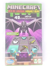 Thinkfun Jeu de Logique Magnétique Minecraft (40 Défis de Débutant à Experts)