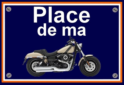 Plaque place ma - de, harley