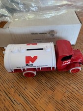 Vintage 1970s 80s ERTL 1926 Mack Bull Dog Merit Tanker Truck Bank 9980 MIB