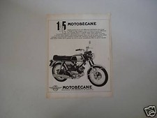advertising Advertising 1971 MOTO MOTOBECANE 125 L