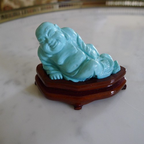 Bouddha couché rieur - bouddha,