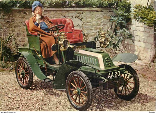Carte postale automobiles - -,