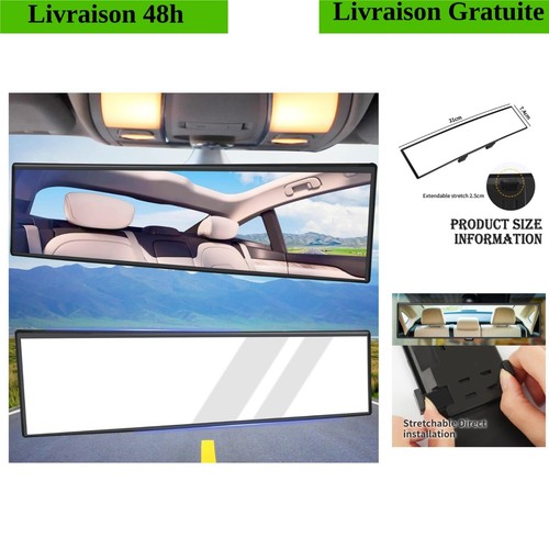 Rétroviseur intérieur grand