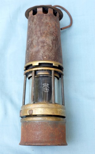 Ancienne lampe mineur - lampe, de