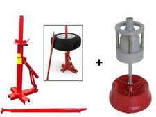 Démonte Pneu 13'' à 21'' manuel Auto + Equilibreuse de Roue manuelle portable