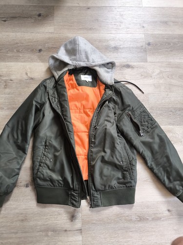 Blouson bomber celio kaki - bomber, à