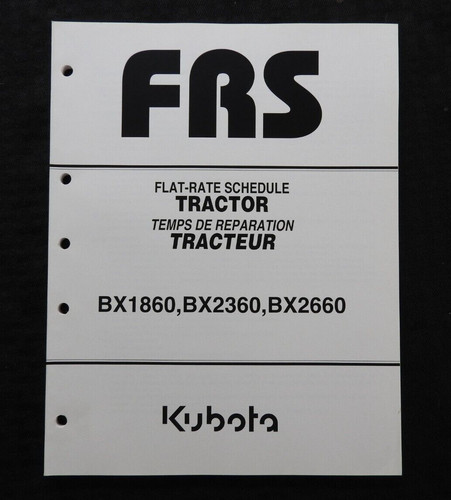 Véritable kubota bx1860 - kubota,