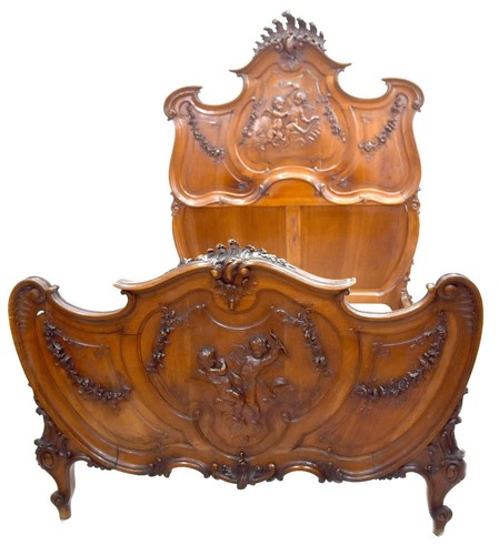 Exceptionnel lit baroque - , de