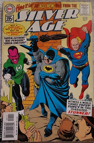 Silver age 2000 dc - silver, comics