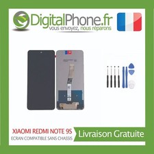 ECRAN COMPATIBLE SANS CHASSIS XIAOMI REDMI NOTE 9S/9PRO + OUTILS -TVA-