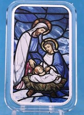 2025 PAMP crèche vitrail 1 oz