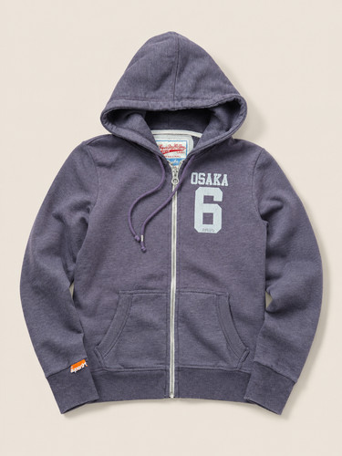 Sweat zippé superdry osaka - sweat,