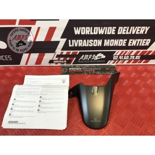 Garde boue carbone pour ducati - garde-boue,