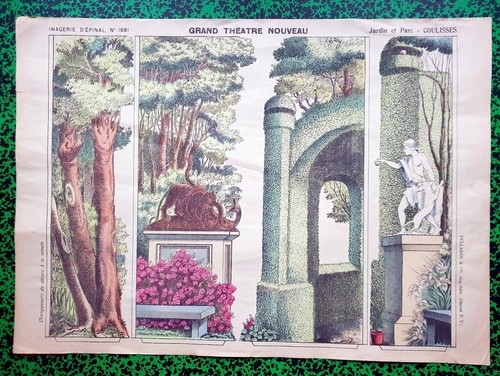 Xix ème rare planche - ,