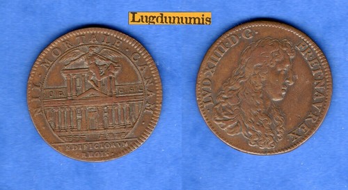 Jeton louis xiiii bâtiment - louis,