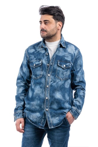 Chemise homme jean coton - homme,