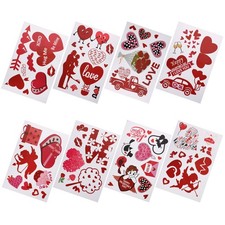  8 Sheets Autocollants Pour