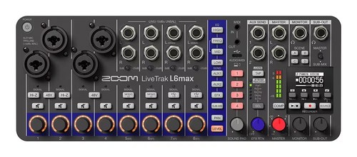 Zoom livetrak l6max - zoom,
