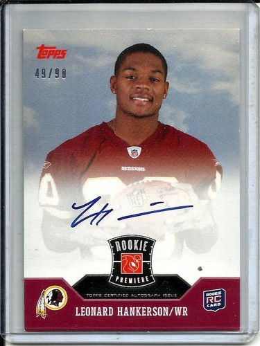 Leonard hankerson 2011 topps - leonard,