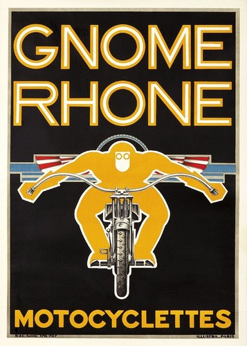 Moto gnome rhone - rf0492,