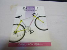 catalogue advertising sheet cycle raleigh france 1991 92 old bicycle