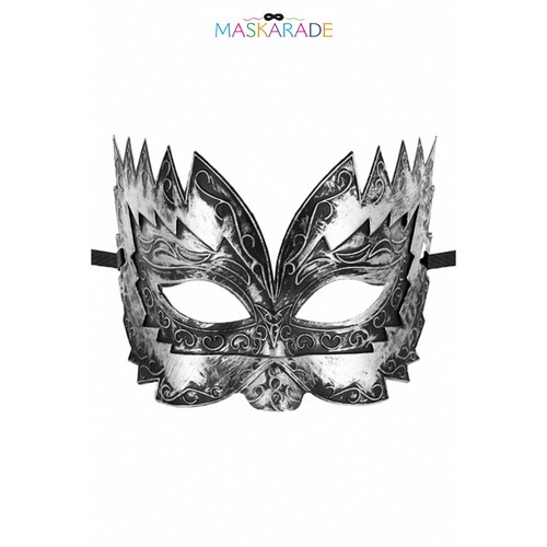 Masque semi rigide argenté - semi-rigide,