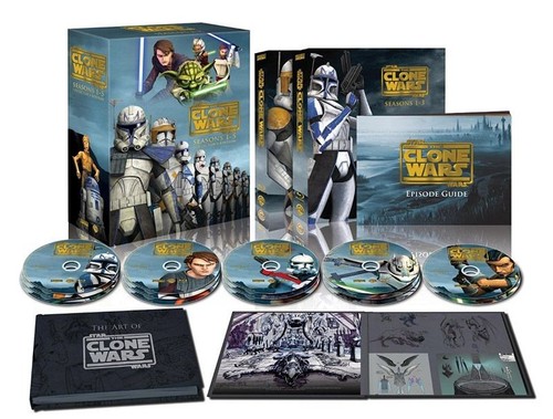Coffret star wars the clone - coffret,