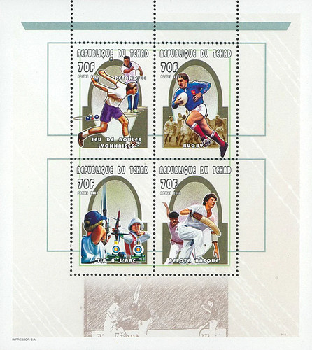 Stamps chad 2000 perf - sport,