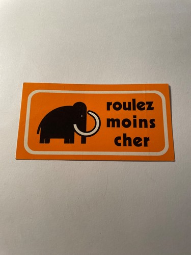 Stickers autocollant roulez - autocollant,
