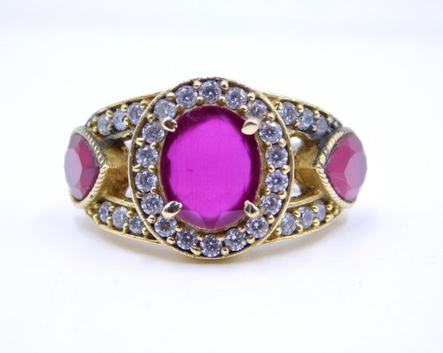Bague deux tons argent - bague, en