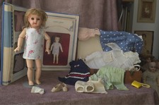 poupée ancienne bleuette