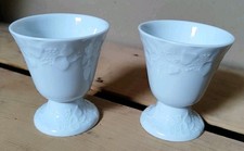 2 Tasses En Porcelaine Lierre