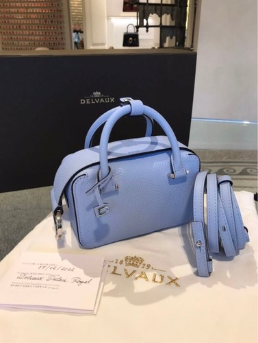 Delvaux cool box nano azur - delvaux,