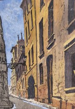 Peinture située rue du