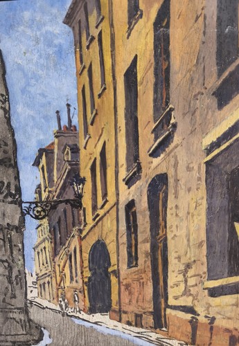 Peinture située rue - située rue, du