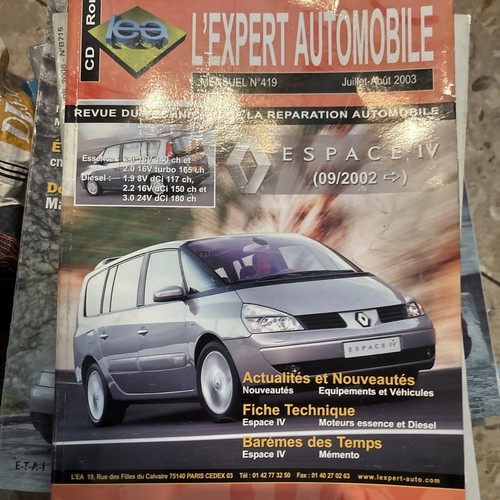 Revue technique renault espace - revue,