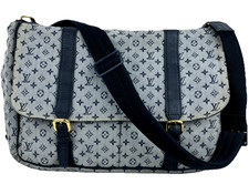 STORAGE Louis Vuitton Double Side Messenger Briefcase Travel Crossbody Mini Lin