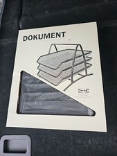 VINTAGE IKEA DOKUMENT MESH 3 TIER DOCUMENT KNUT MARIANNE HAGBERG