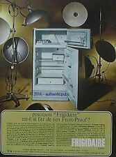 1966 FRENCH AD PUB VINTAGE FROST PROOF FRIDGE PROJECTORS